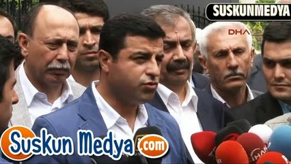 Demirtaş'tan eylem yapan annelere çirkin iftira