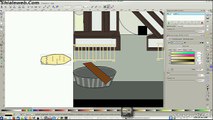 Inkscape   GIMP Practicando Dibujo Caricatura Anime Los Elotes De La Feria Del Libro Linux Fedora 20 Escritorio KDE
