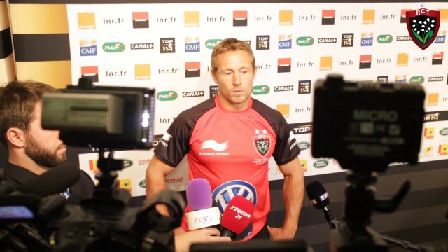 Après-match Finale Top14 Toulon-Castres