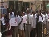 وقفة احتجاجية لصحفيين سودانيين في الخرطوم