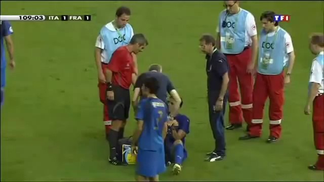 France - Italie: Coup de Boule de Zidane