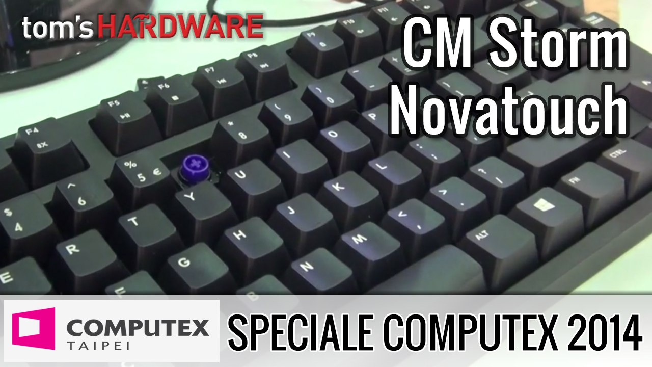 CM Storm Novatouch dal Computex 2014