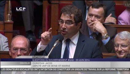Christian Jacob : "La réforme territoriale est préparée entre barons et baronnes du PS !"