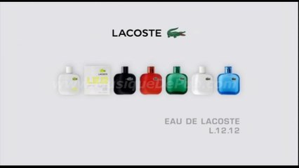 pub Eau de Lacoste L12.12. Edition Tennis 2014 [HQ]