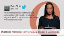 #tweetclash : #Réforme territoriale, la France à la découpe