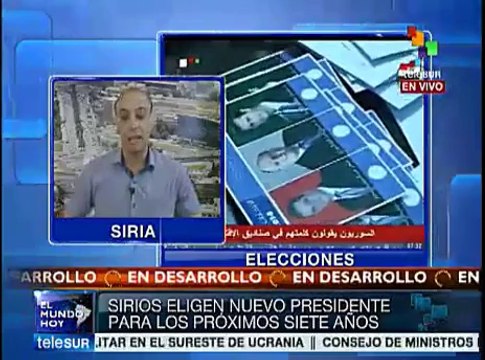 A pesar de presiones de Occidente, votan sirios en calma y legalidad