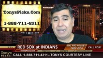 MLB Pick Cleveland Indians vs. Boston Red Sox Odds Prediction Preview 6-3-2014