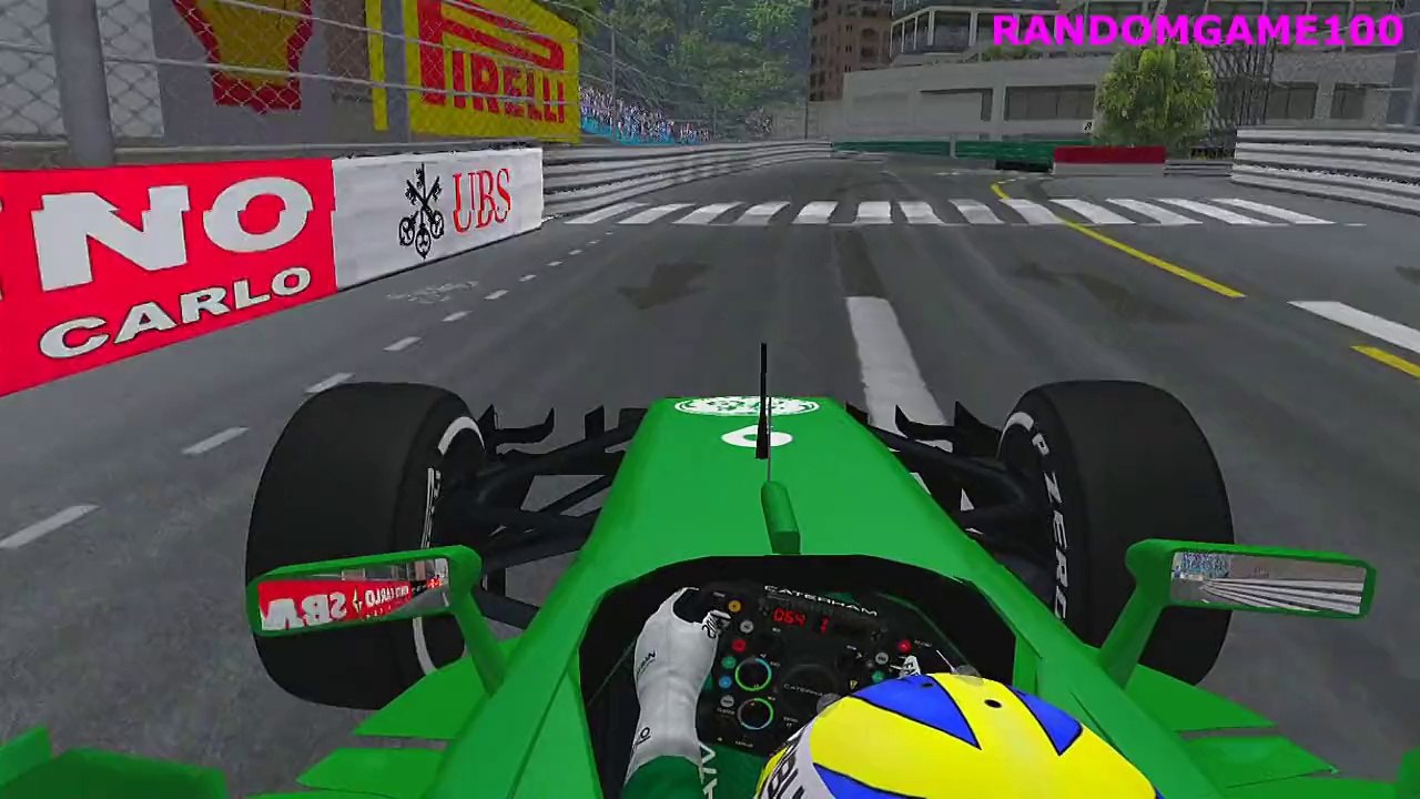 rFactor - F1 2014 - Marcus Ericsson Onboard @ Monaco HD