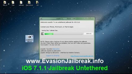 Download Evasion 7.1.1 Jailbreak Full Untehered iOS 7 iPhone iPod Touch