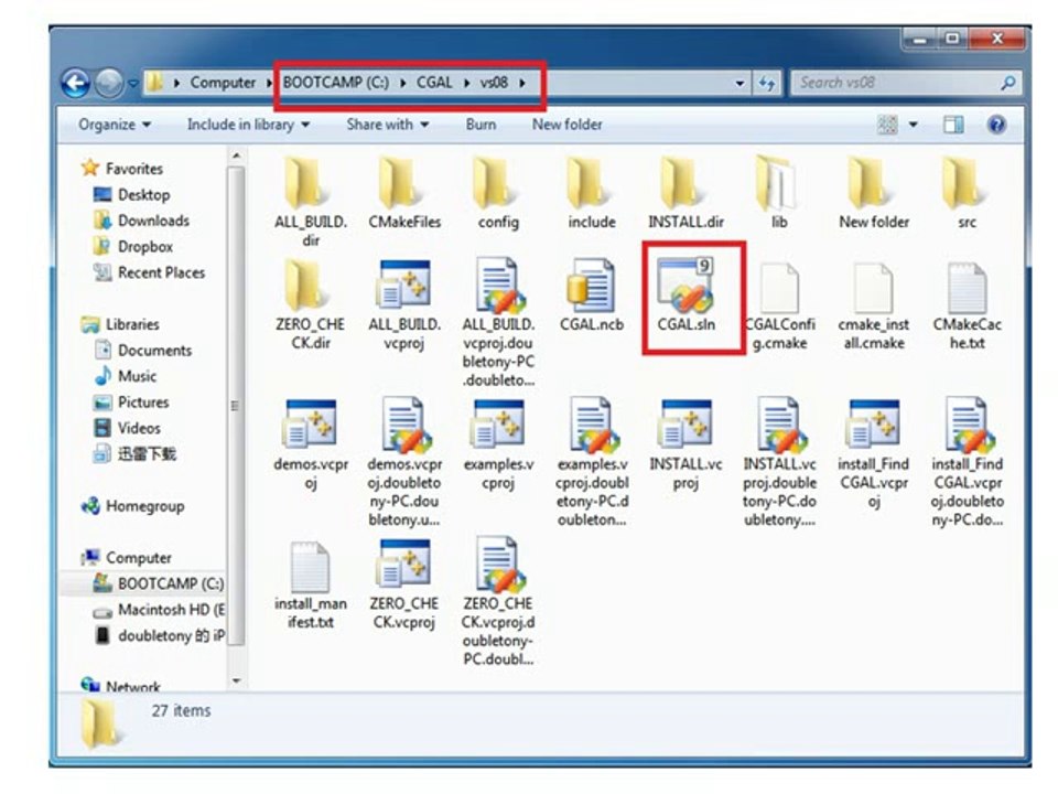 How to install Computational geometry algorithms library (CGAL)