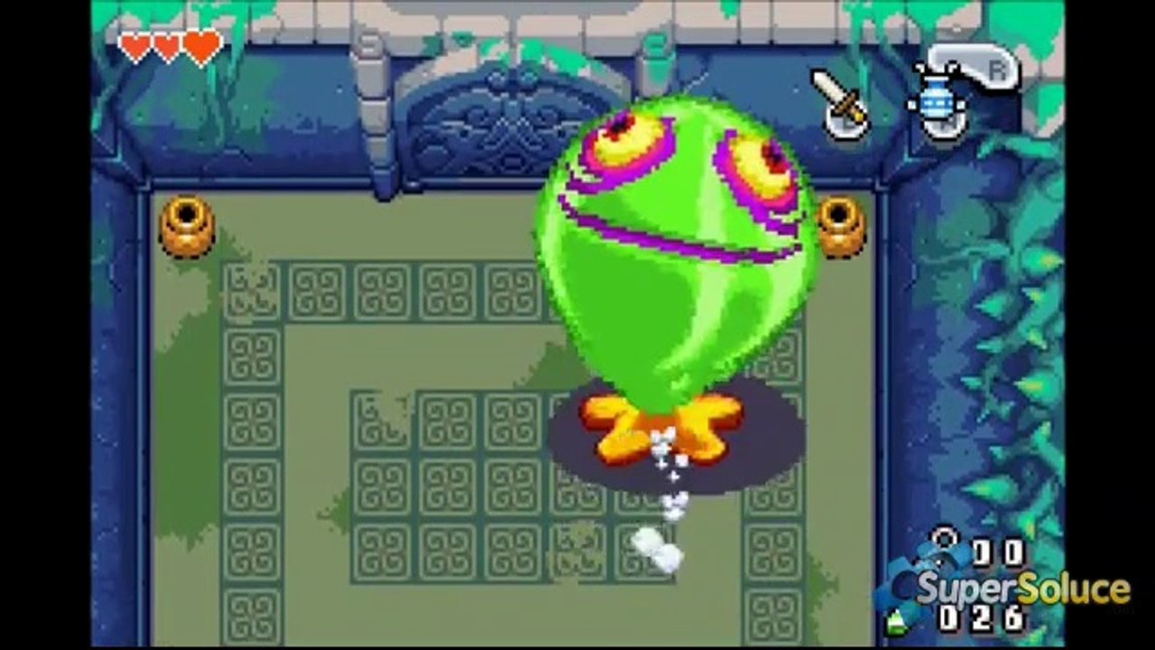 Zelda Minish Cap : Blob vert géant