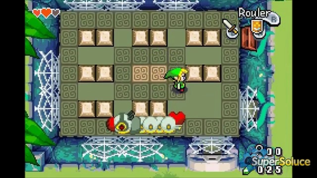 Zelda Minish Cap : Temple de la Forêt