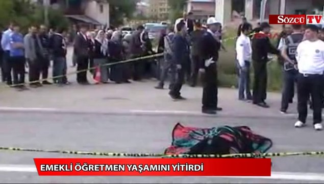 Minibüs çarptı hayatını kaybetti