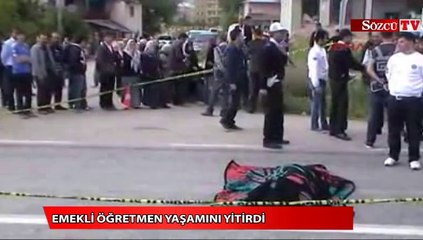 Minibüs çarptı hayatını kaybetti