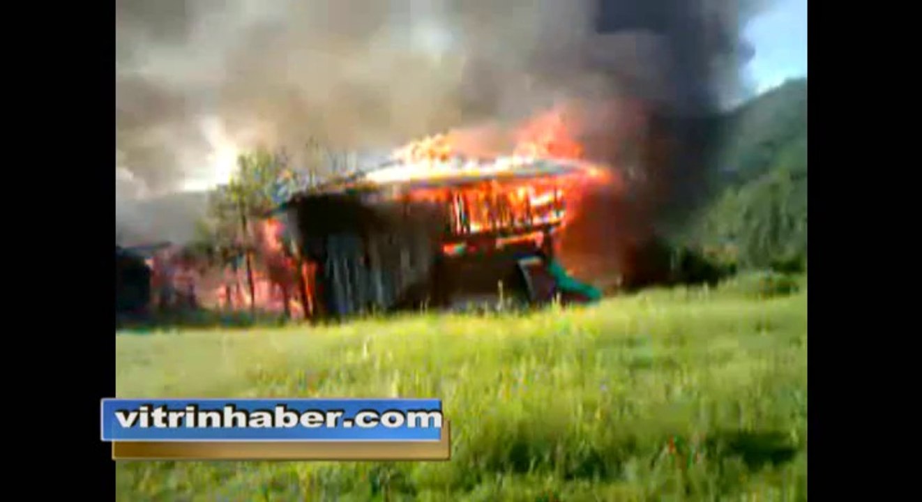 boyabat aşağı seyircek köyü yangın görüntüleri 31 mayıs 2014
