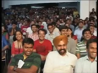 Wasim Akram at SAP Labs India