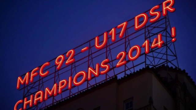 MFC 92 : U17 DSR vs Trappes E.S - CHAMPIONS & montée en DH !