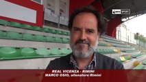 Icaro Sport. Real Vicenza-Rimini, intervista a Marco Osio