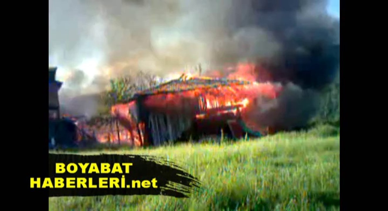 boyabat yangın