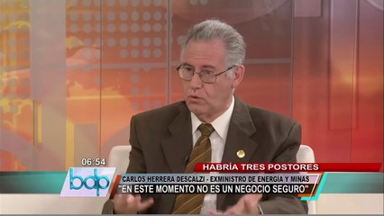 Carlos Herrera Descalzi: Gasoducto Sur Peruano no es un negocio seguro