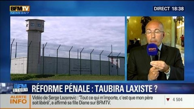 BFM Story: Réforme pénale: Christiane Taubira est-elle laxiste ? - 03/06