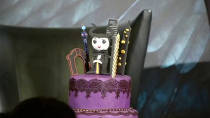 Angelina Jolie gets a surprise on Maleficent tour