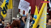 Quimper. Manifestation pour la réunification