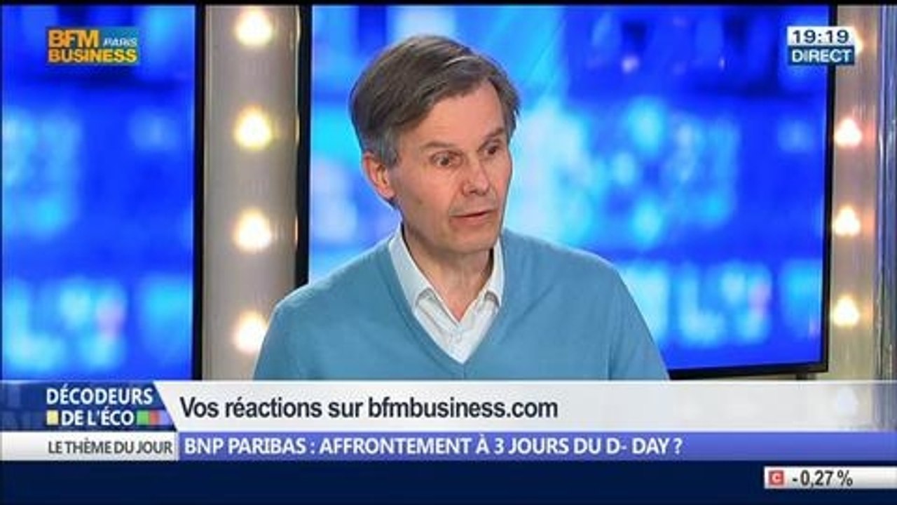 BNP Paribas: la France et les États-Unis vont-ils sortir les armes 3 jours avant les cérémonies du Débarquement en Normandie ?, dans Les Décodeurs de l'éco - 03/06 1/5