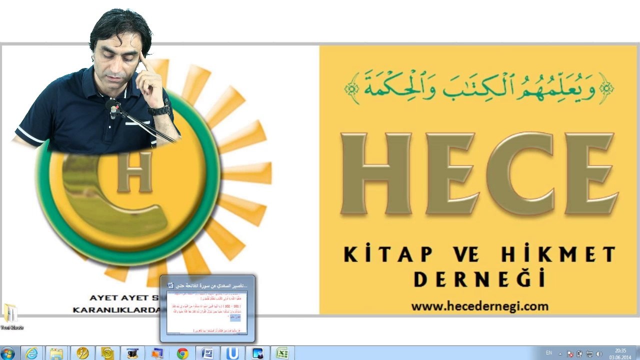 03.06.2014   5 - Maide Suresi  101 - 4   Halis Aydemir
