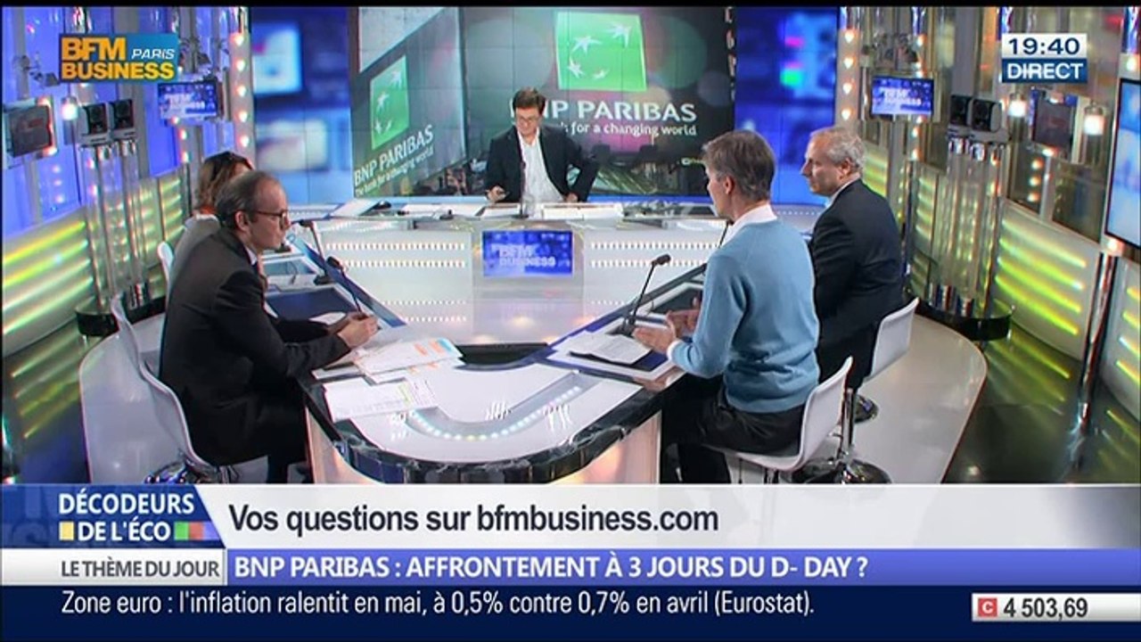 BNP Paribas: la France et les États-Unis vont-ils sortir les armes 3 jours avant les cérémonies du Débarquement en Normandie ?, dans Les Décodeurs de l'éco - 03/06 2/5