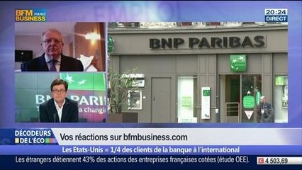 BNP Paribas: la France et les États-Unis vont-ils sortir les armes 3 jours avant les cérémonies du Débarquement en Normandie ?, dans Les Décodeurs de l'éco - 03/06 5/5