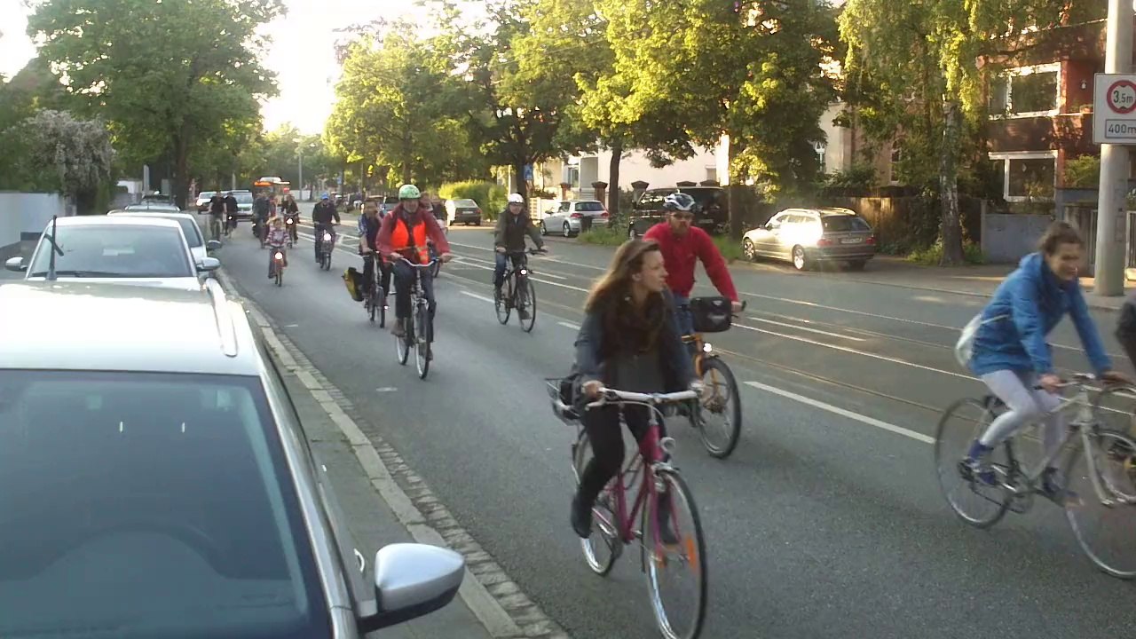 Critical Mass Nürnberg Mai 2014