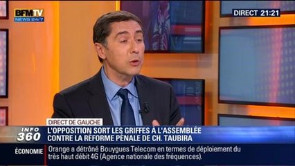 Direct de Gauche: La réforme pénale de Christiane Taubira n'est pas une loi de gauche - 03/06