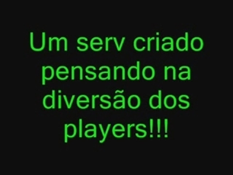 Apresentação do meu server