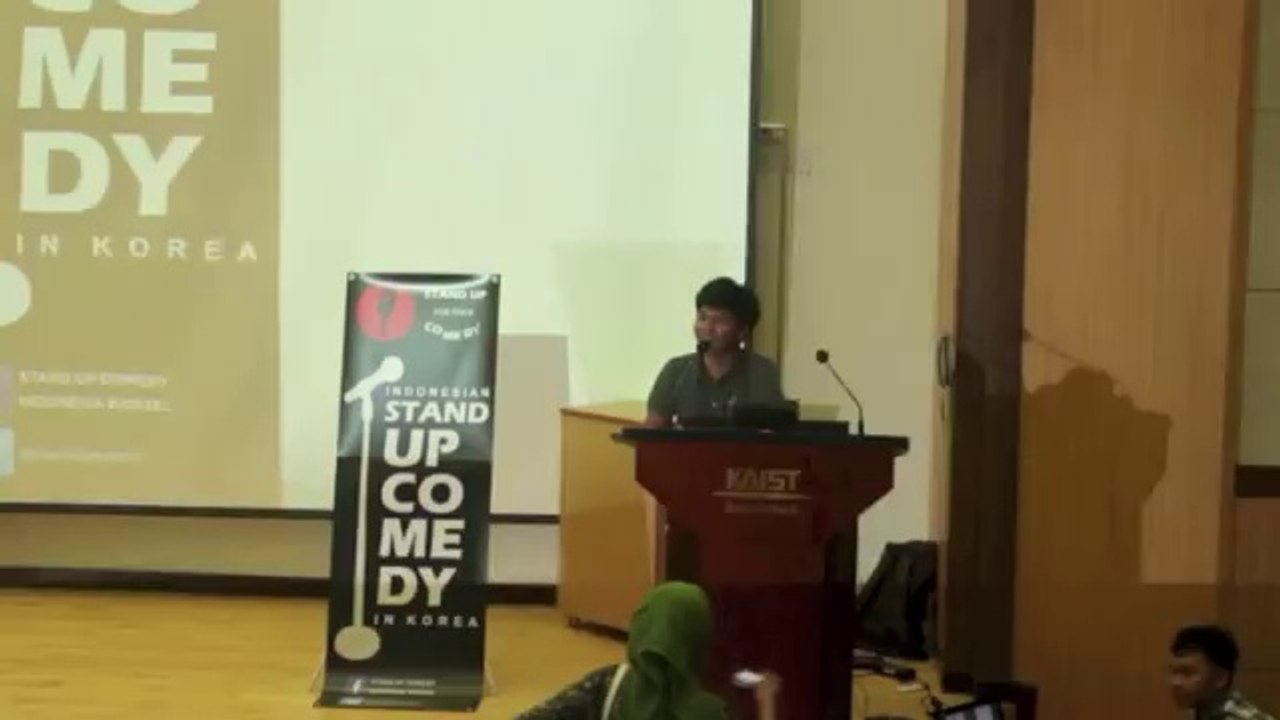 Stand Up Comedy Korsel - Iwa Kartiwa (Orientasi UT)-StandUp Comedy