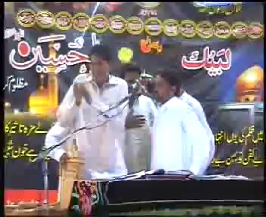 Majlis e Aza Zakir Malik mukhtar hussain khokhar majlis 2013 21 chak Sargodha