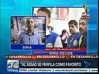 La gran afluencia marcó las elecciones presidenciales de Siria