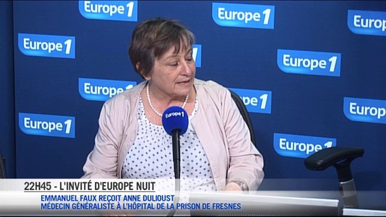 Anne Dulioust : "Il y a des gens qui ne seraient jamais soignés s’ils n’étaient pas incarcérés"