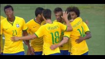 Goal Willian - Brazil 4-0 Panama - 03-06-2014