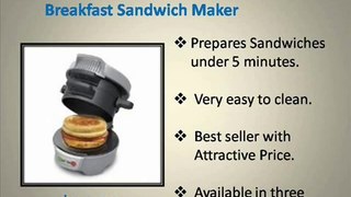 Best Breakfast Sandwich Makers - Video