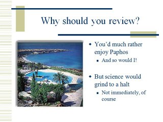 How to write a review