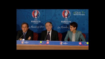 Conférence de presse du comité de pilotage de l'Euro 2016