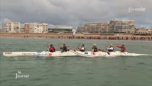 Course de pirogues polynésiennes : La Vendée Va'a 2014