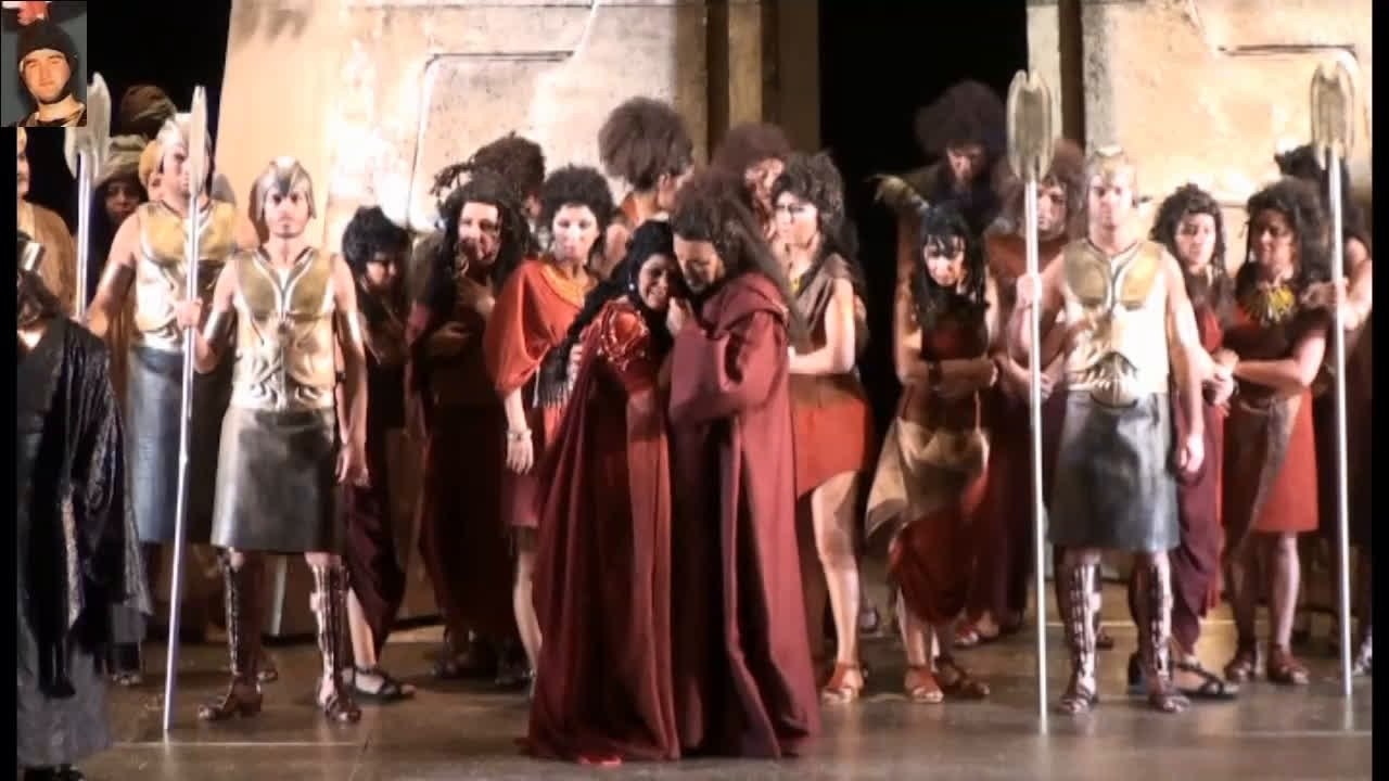 AIDA - ACT 2 - Vieni o guerriero vindice - Salvator della patria,Che veggo ! Egli Mio Padre ! Ma tu , Re signore possente