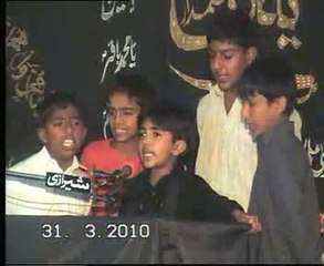 Zakir Zain Abbas Little master majlis at Dheela Shareef