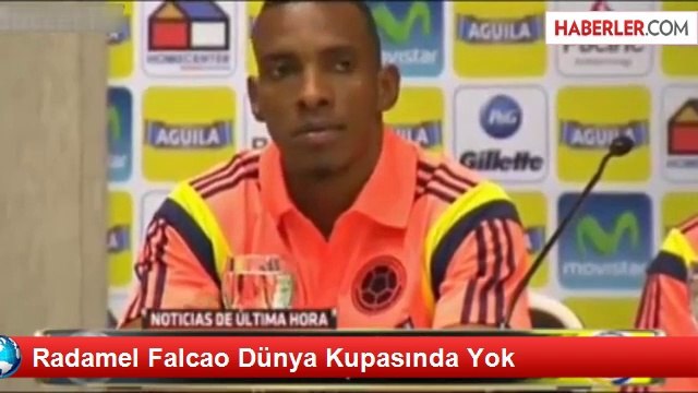 Radamel Falcao Dünya Kupasında Yok