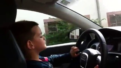 4 Yaşında Audi A6 Süren Velet