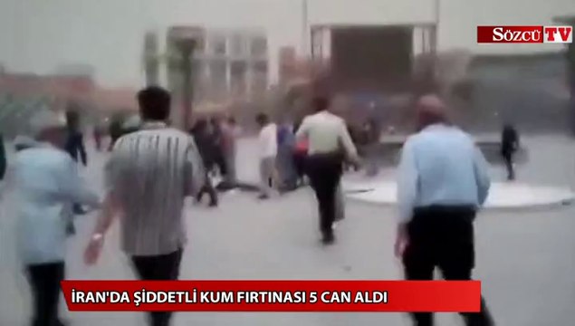 İran'da şiddetli kum fırtınası 5 can aldı
