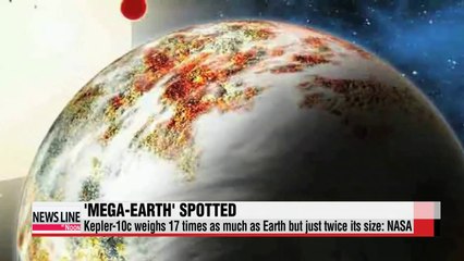 Scientists discover mega-Earth Kepler-10c