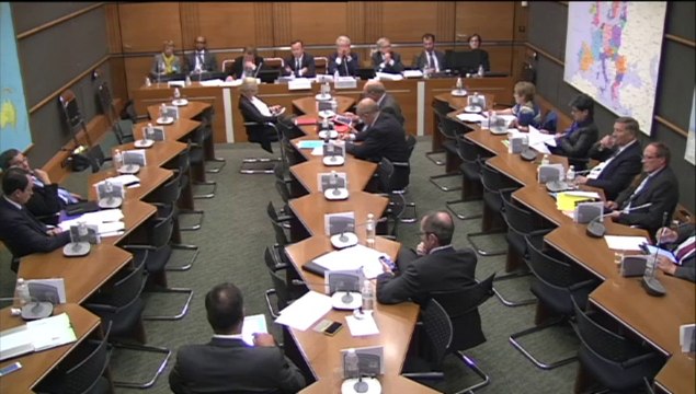 M. Stéphane Saint-André, dont la nomination à la présidence de Voies navigables de France est envisagée - Mardi 3 Juin 2014